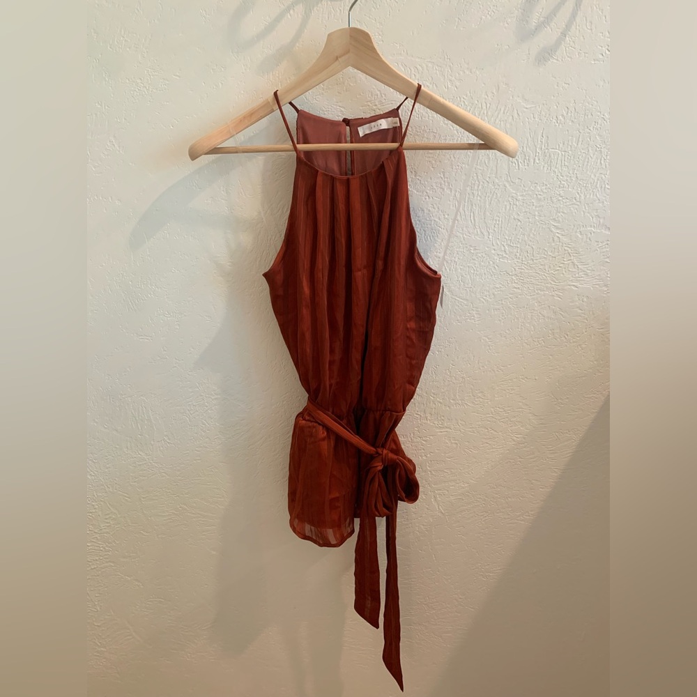 Apricot Lane Tank Top w/ tie